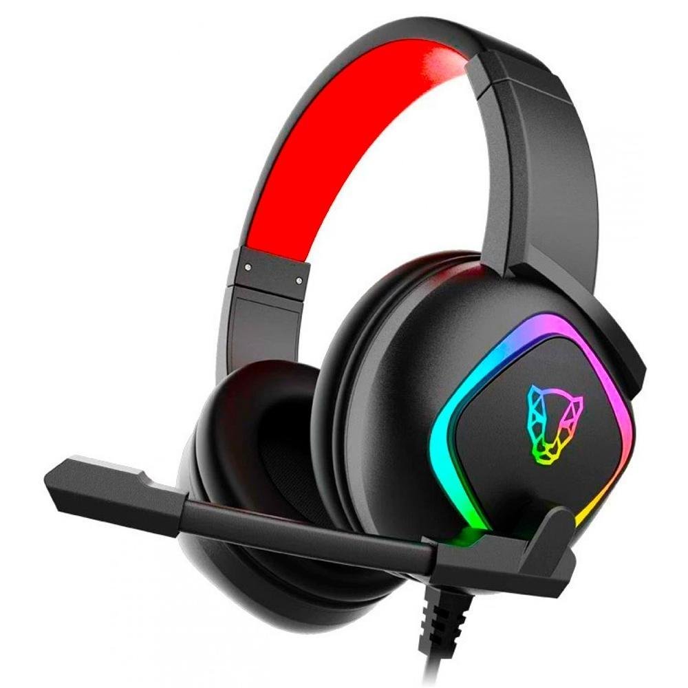 Kit Gamer Motospeed Preto - Teclado Mecânico CK82 RGB Switch Red