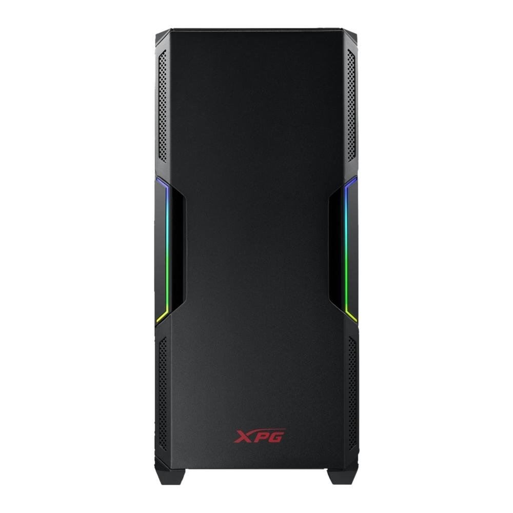 Imagem 3 de 8 do produto Gabinete Gamer XPG Starker Compact, Mid Tower, Lateral em Vidro Temperado, 2x Cooler Fan ARGB, Preto - 75260179