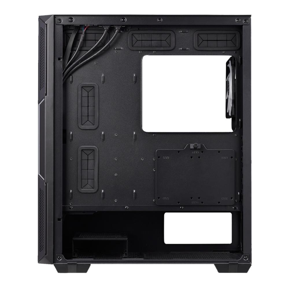Imagem 5 de 8 do produto Gabinete Gamer XPG Starker Compact, Mid Tower, Lateral em Vidro Temperado, 2x Cooler Fan ARGB, Preto - 75260179