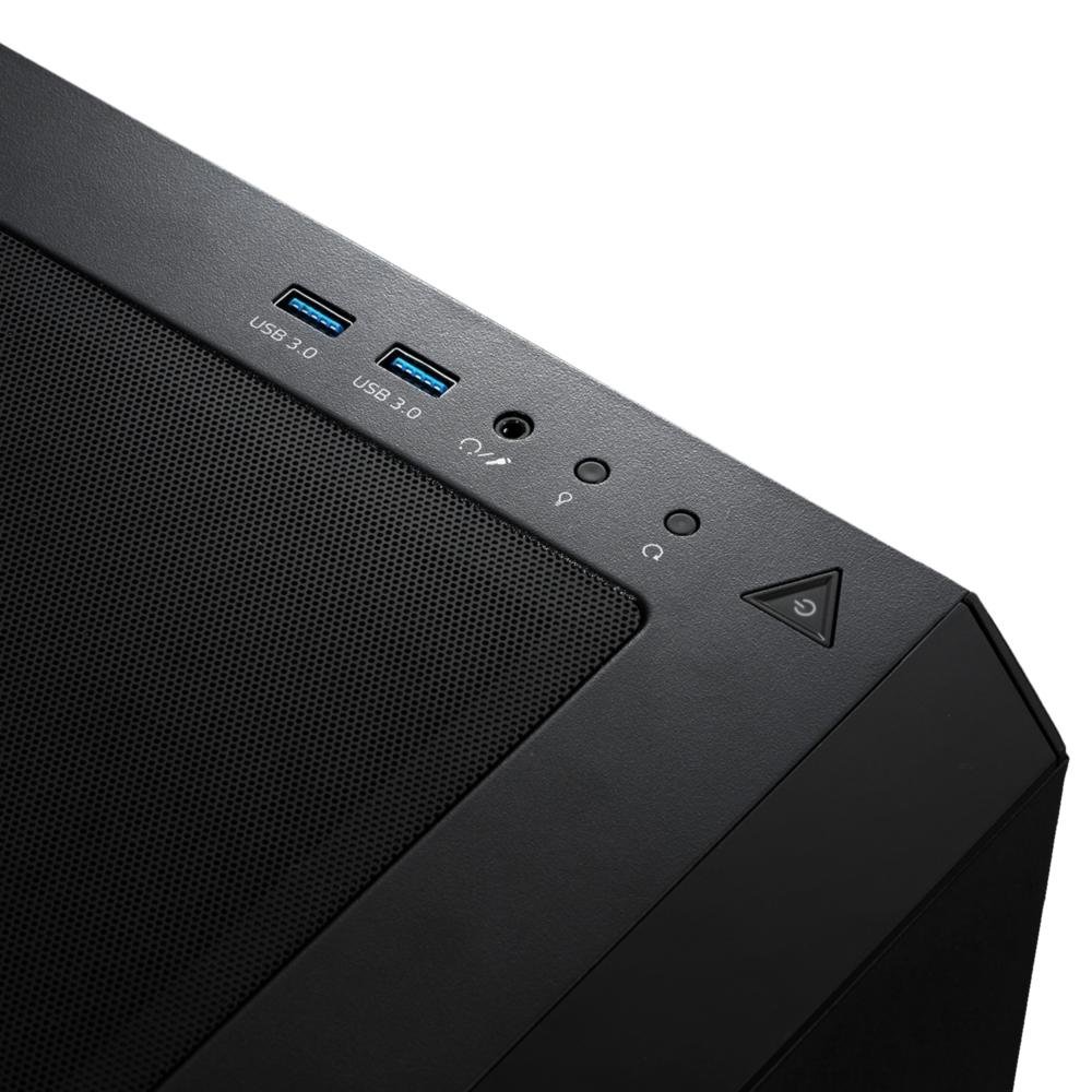 Imagem 8 de 8 do produto Gabinete Gamer XPG Starker Compact, Mid Tower, Lateral em Vidro Temperado, 2x Cooler Fan ARGB, Preto - 75260179
