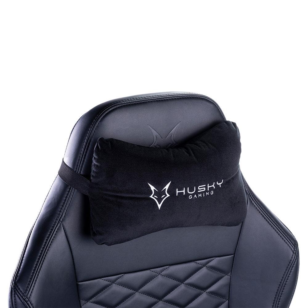 Imagem 10 de 14 do produto Cadeira Gamer Husky Gaming Blizzard 900, Preto, Com Almofadas, Reclinável com Sistema Frog, Descanso de Braço 3D - HGMA062
