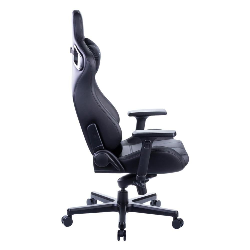 Cadeira Gamer Husky Gaming Hailstorm 900, Preto, Com Almofadas, Reclinável com Sistema Frog, Descanso de Braço 3D - HGMA063 Cadeira Gamer Husky Gaming Hailstorm 900, Preto, Com Almofadas, Reclinável com Sistema Frog, Descanso de Braço 3D - HGMA063
