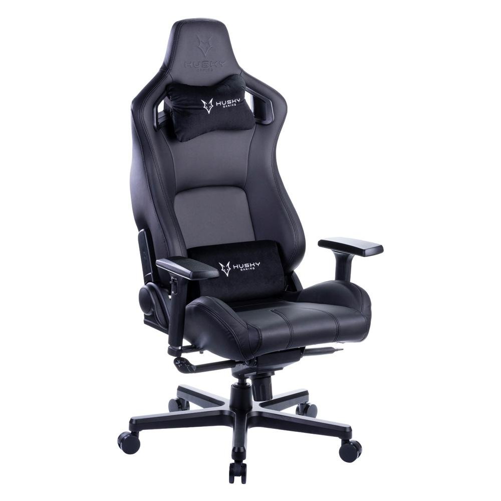 Cadeira Gamer Husky Gaming Hailstorm 900, Preto, Com Almofadas, Reclinável com Sistema Frog, Descanso de Braço 3D - HGMA063 Cadeira Gamer Husky Gaming Hailstorm 900, Preto, Com Almofadas, Reclinável com Sistema Frog, Descanso de Braço 3D - HGMA063