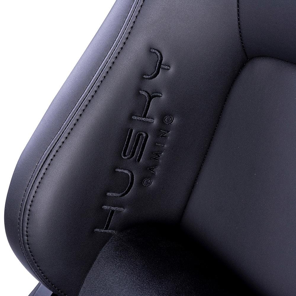 Imagem 9 de 14 do produto Cadeira Gamer Husky Gaming Hailstorm 900, Preto, Com Almofadas, Reclinável com Sistema Frog, Descanso de Braço 3D - HGMA063