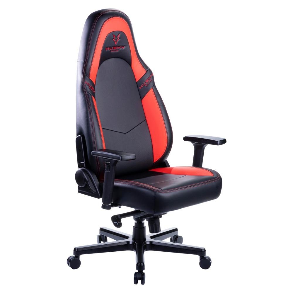 Cadeira Gamer Husky Gaming Avalanche 900, Preto e Vermelho, Com Almofadas, Reclinável com Sistema Frog, Descanso de Braço 3D - HGMA083 Cadeira Gamer Husky Gaming Avalanche 900, Preto e Vermelho, Com Almofadas, Reclinável com Sistema Frog, Descanso de Braço 3D - HGMA083