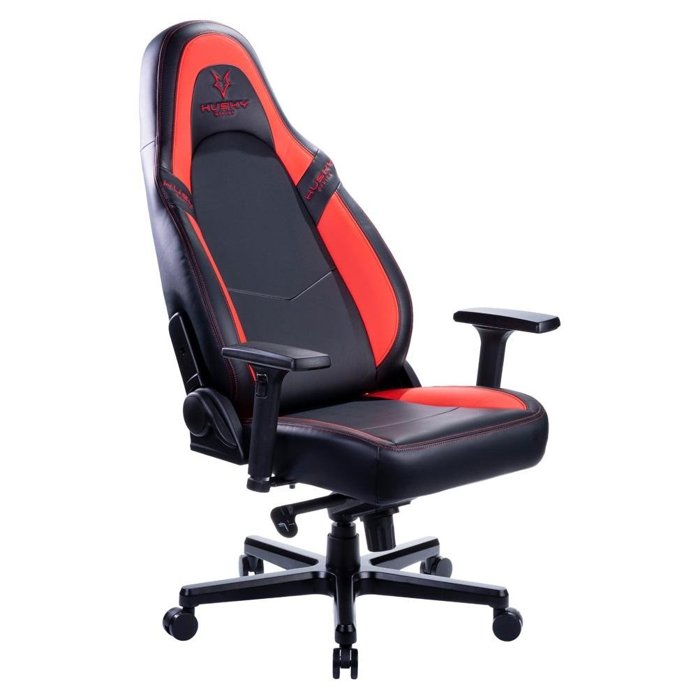Cadeira Gamer Husky Gaming Avalanche 900, Preto e Vermelho, Com Almofadas, Reclinável com Sistema Frog, Descanso de Braço 3D - HGMA083 Cadeira Gamer Husky Gaming Avalanche 900, Preto e Vermelho, Com Almofadas, Reclinável com Sistema Frog, Descanso de Braço 3D - HGMA083