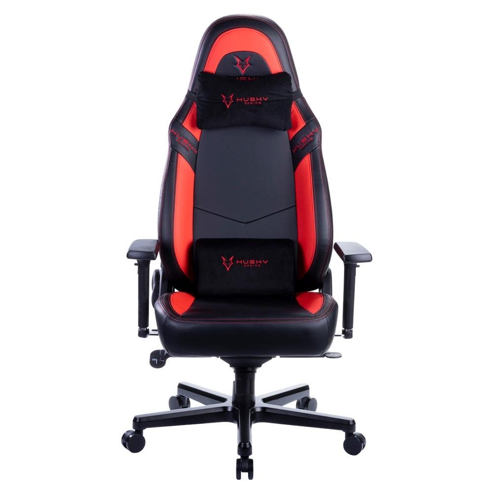 Cadeira Gamer Husky Gaming Avalanche 900, Preto e Vermelho, Com Almofadas, Reclinável com Sistema Frog, Descanso de Braço 3D - HGMA083 Cadeira Gamer Husky Gaming Avalanche 900, Preto e Vermelho, Com Almofadas, Reclinável com Sistema Frog, Descanso de Braço 3D - HGMA083