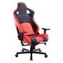 Cadeira Gamer Husky Gaming Hailstorm 900, Preto e Vermelho, Com Almofadas, Reclinável com Sistema Frog, Descanso de Braço 3D - HGMA085