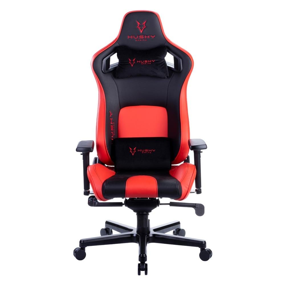 Cadeira Gamer Balão.info Gaming Hailstorm 900, Preto e Vermelho, Com Almofadas, Reclinável com Sistema Frog, Descanso de Braço 3D - HGMA085