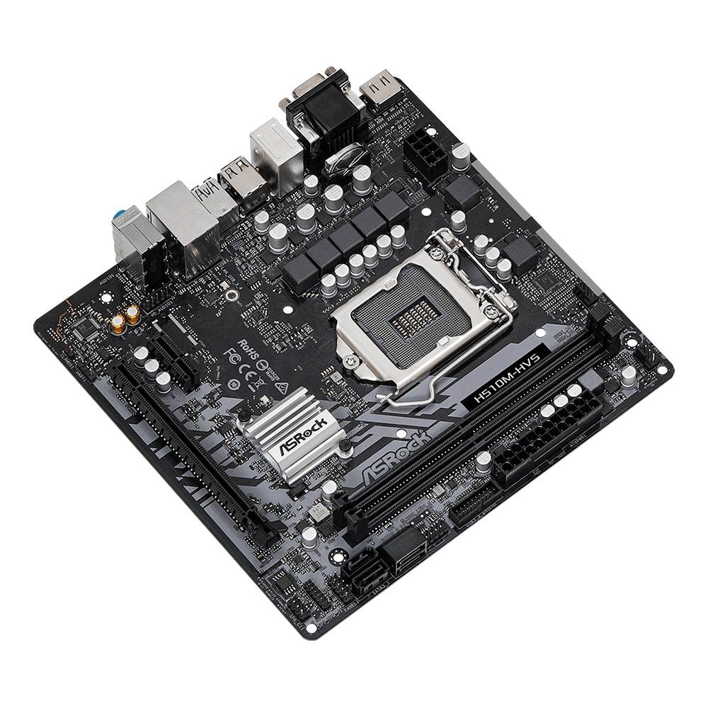 Placa Mãe 1200 10ª/11ª Geração DDR4, ASROCK H510M-HDV/M.2 - Imagem 4