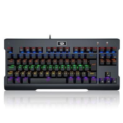 O Visnu é uma impressionante opção de alta performance da Redragon. Com sistema de iluminação Rainbow, sistema anti-ghosting em todas as teclas e reno