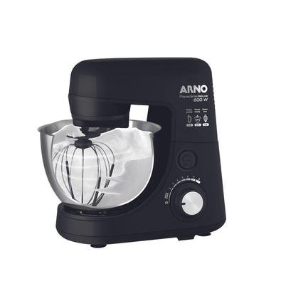 Claras em neves perfeitas em menos de 1 minuto. Alcança toda tigela! A Arno Planetária Deluxe Inox reúne, praticidade e eficiência: bate, mistura, ama