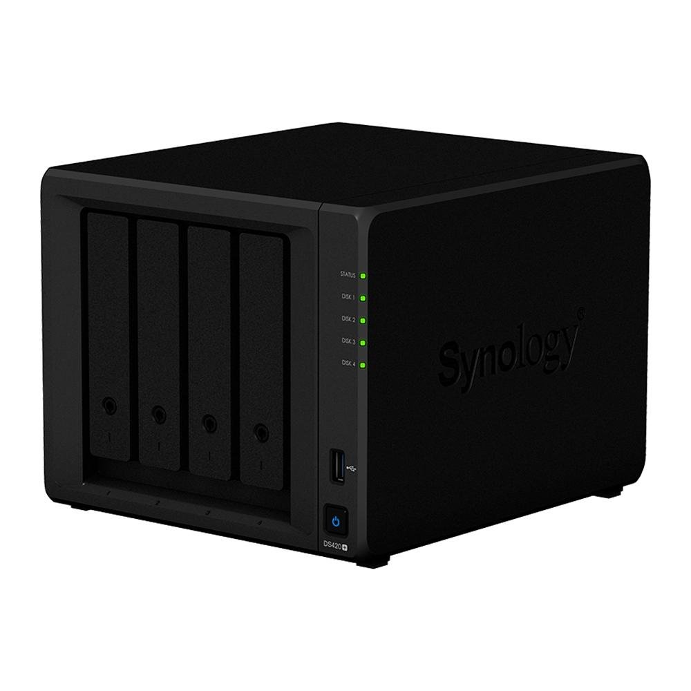 Storage Synology NAS 4 Baias | KaBuM!
