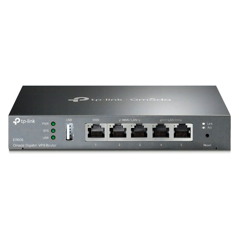 Roteador TP-Link VPN SafeStream Multi-Wan, 5x Portas Gigabit - ER605 - view 2
