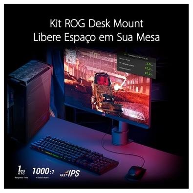 Monitor Gamer Asus ROG Swift PG27AQN, 27 Pol IPS, QHD, 1ms, 360Hz, G-Sync,  HDMI/DP, PG27AQN