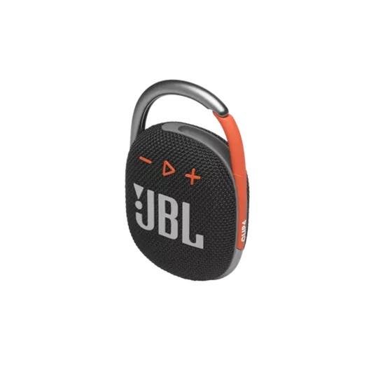 Imagem 2 de 6 do produto Caixa de Som Sem Fio JBL CLIP4 Black, Bluetooth, Preto e Laranja - JBLCLIP4BLKO