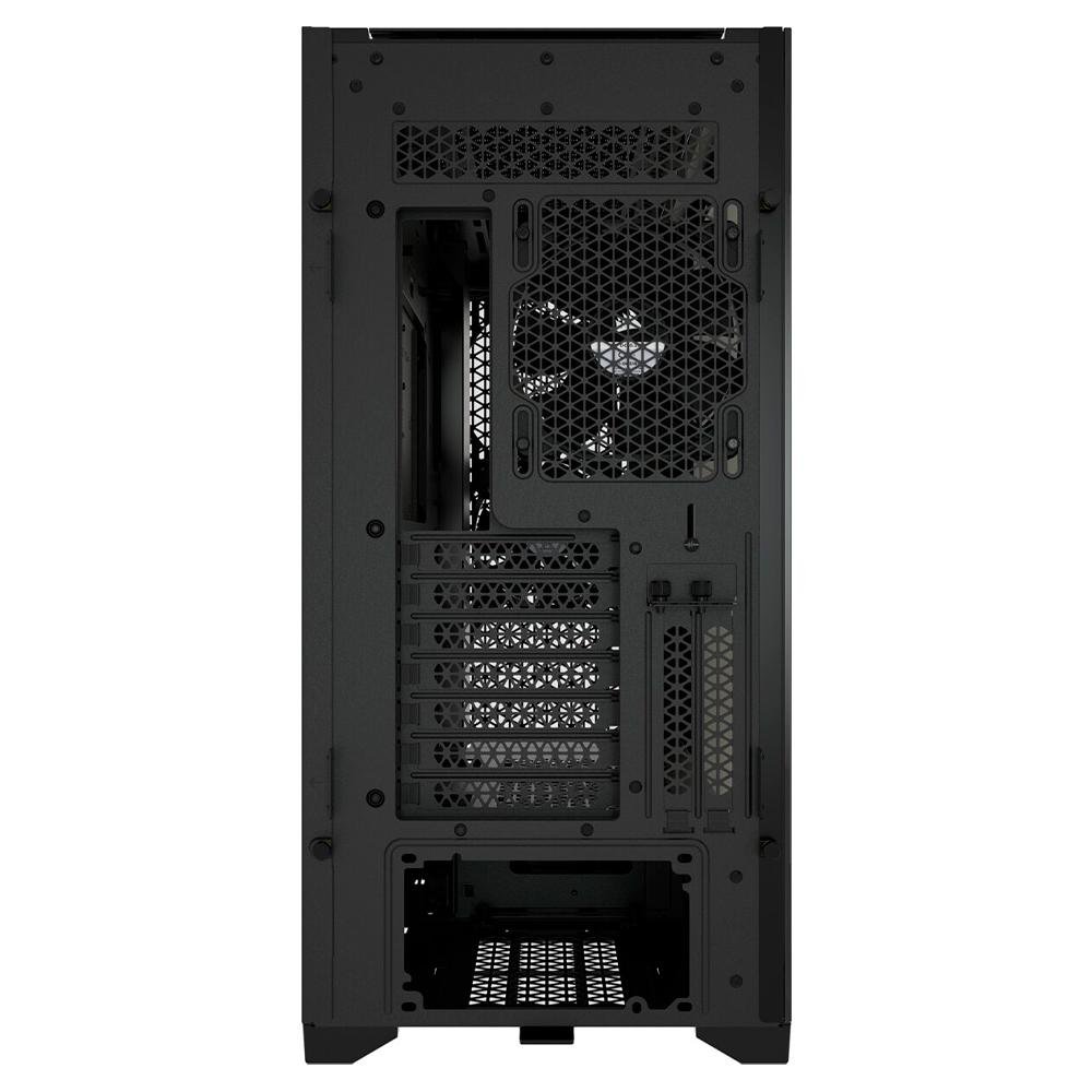 Gabinete Gamer Corsair 5000D Airflow, Mid Tower, ATX, Lateral em Vidro Temperado, 2x Cooler Fan, Preto - CC-9011210-WW Gabinete Gamer Corsair 5000D Airflow, Mid Tower, ATX, Lateral em Vidro Temperado, 2x Cooler Fan, Preto - CC-9011210-WW