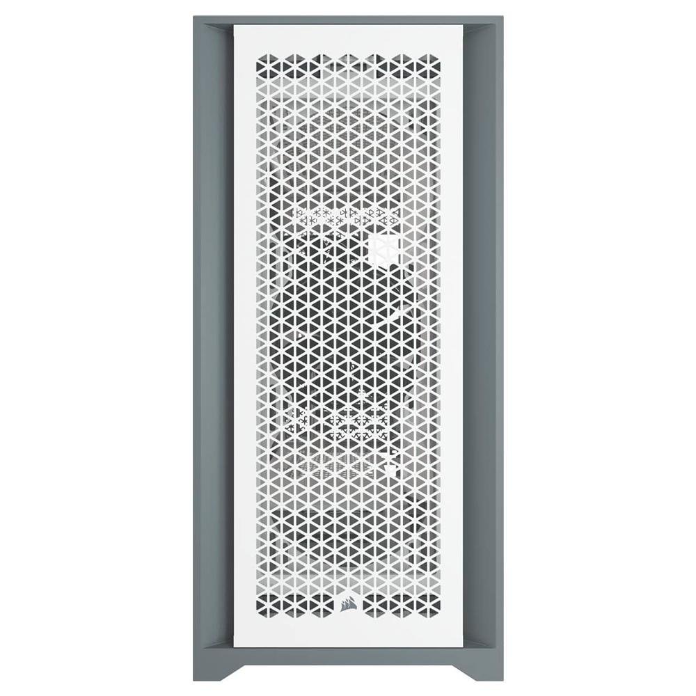 Gabinete Gamer Corsair 5000D Airflow, Mid-Tower, ATX, Lateral em Vidro Temperado, 2x FANs, Branco - CC-9011211-WW Gabinete Gamer Corsair 5000D Airflow, Mid-Tower, ATX, Lateral em Vidro Temperado, 2x FANs, Branco - CC-9011211-WW