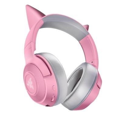 Headset Gamer Sem Fio Razer Kraken BT Kitty, Chroma, Drivers 40mm, Quartz  Pink - RZ04-03520100-R3U1 | KaBuM!