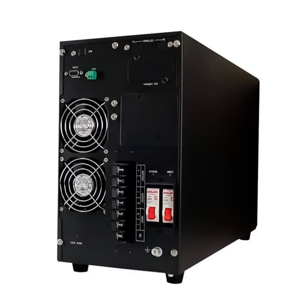 Imagem 2 de 2 do produto Nobreak TS Shara TS Syal IN Mono, 5kVA, Dupla Conversão, Senoidal, Fator de Potência 1.0, Preto - 6822