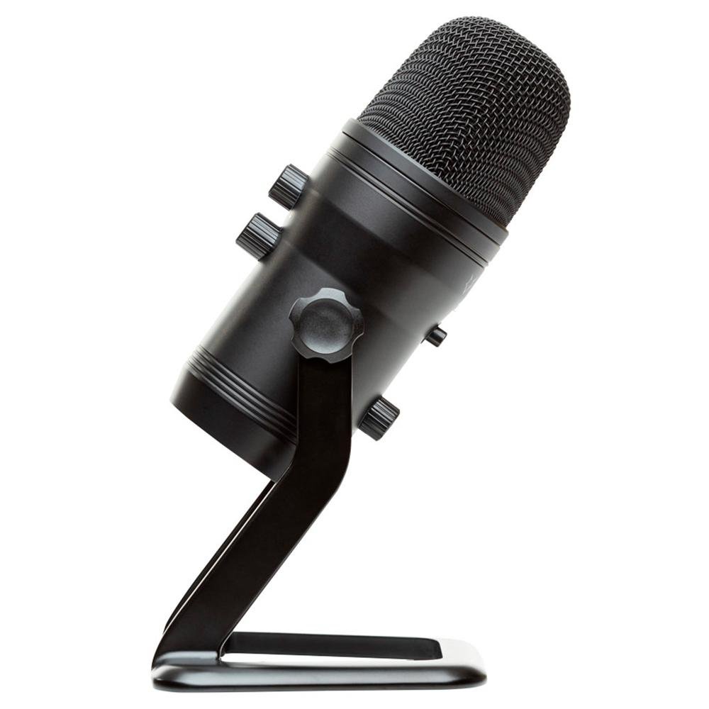 Imagem 4 de 10 do produto Microfone Condensador Husky Gaming Avalanche USB Black p/ Podcasts