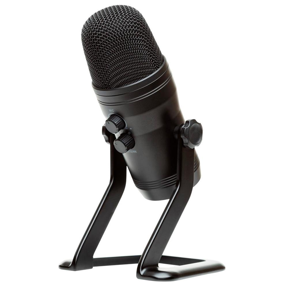Imagem 6 de 10 do produto Microfone Condensador Husky Gaming Avalanche USB Black p/ Podcasts