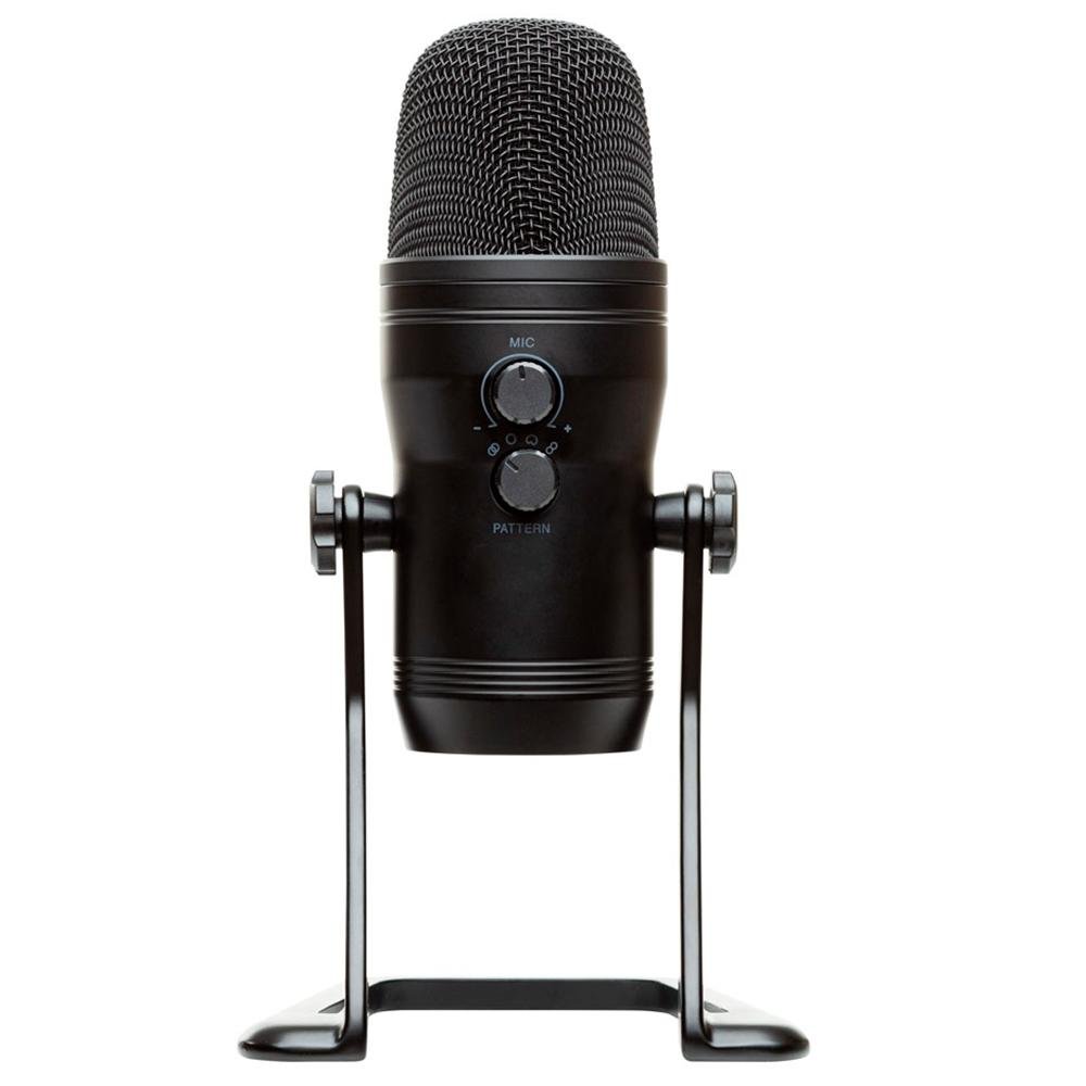 Imagem 9 de 10 do produto Microfone Condensador Husky Gaming Avalanche USB Black p/ Podcasts