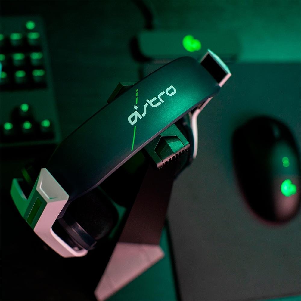 Imagem 14 de 16 do produto Headset Gamer Sem Fio Astro A20 Gen 2, USB, para Xbox Series X/S Xbox One PC Mac, Branco/Verde - 939-001883