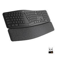 Teclado sem fio Logitech ERGO K860   Digite mais naturalmente com o ERGO K860 - um teclado ergonômico avançado que promove uma postura de digitação ma