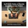 Teclado sem fio Logitech ERGO K860 com Layout Dividido, Suporte para Descanso de Pulso, Conexão Bluetooth e USB, Windows e Mac - 920-009169