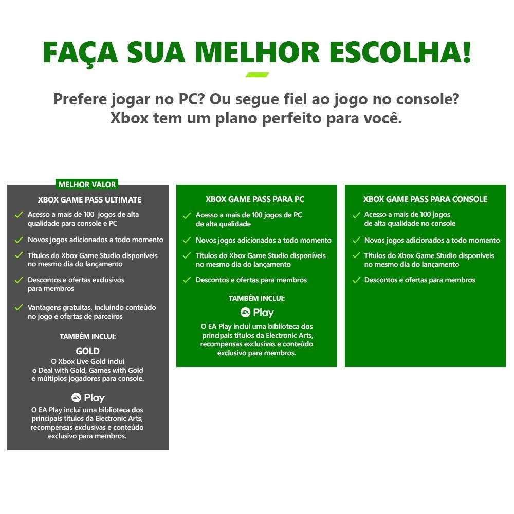 Gift Card PC Game Pass - 3 Meses - Código Digital Gift Card PC Game Pass - 3 Meses - Código Digital