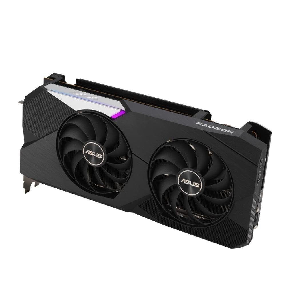Placa de Vídeo RX 6700 XT Asus AMD Radeon, 12GB GDDR6, 16 Gbps - DUAL-RX6700XT-12G