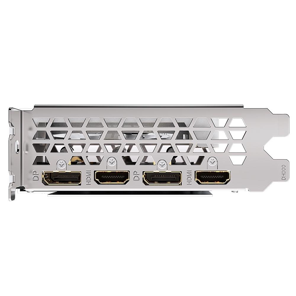 Imagem 5 de 7 do produto Placa de Vídeo RTX 3060 VISION OC 12G Gigabyte GeForce, 12GB GDDR6, RGB Fusion, Ray Tracing, Metal Back Plate - GV-N3060VISION OC-12GD