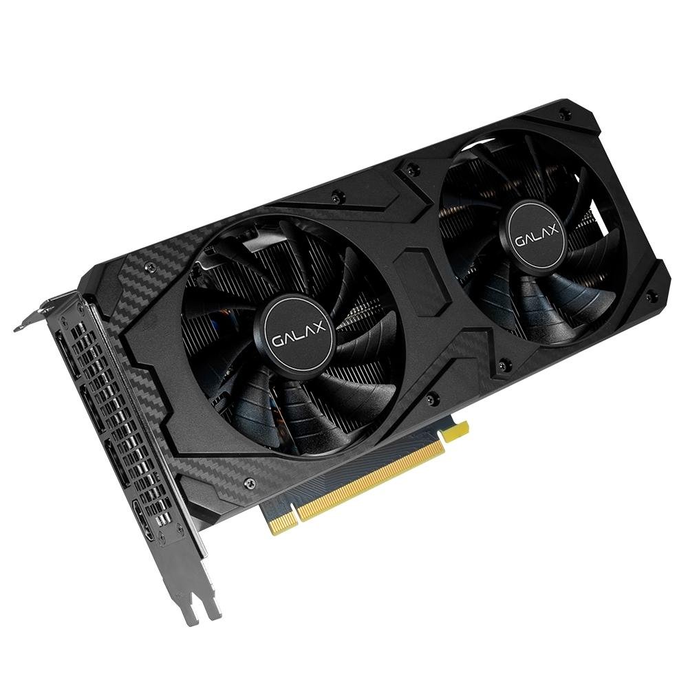 Placa de Vídeo RTX 3060 1-Click OC Galax NVIDIA GeForce, 12GB GDDR6, LHR, DLSS, Ray Tracing - 36NOL7MD1VOC Placa de Vídeo RTX 3060 1-Click OC Galax NVIDIA GeForce, 12GB GDDR6, LHR, DLSS, Ray Tracing - 36NOL7MD1VOC