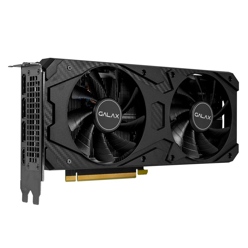 Placa de Vídeo RTX 3060 1-Click OC Galax NVIDIA GeForce, 12GB GDDR6, LHR, DLSS, Ray Tracing - 36NOL7MD1VOC Placa de Vídeo RTX 3060 1-Click OC Galax NVIDIA GeForce, 12GB GDDR6, LHR, DLSS, Ray Tracing - 36NOL7MD1VOC