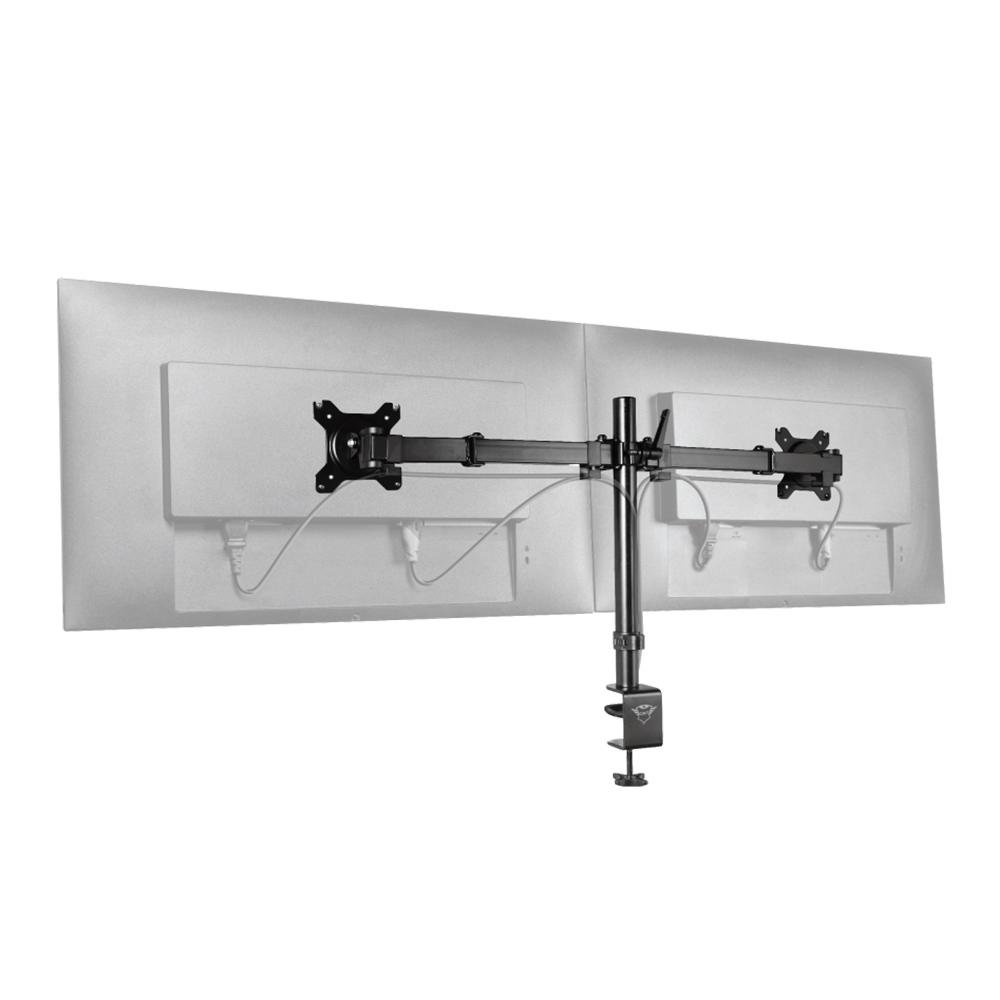 "Suporte de Mesa GXTrust 1120 para 2 Monitores até 32"", Ajustável, Sistema de Gestão de Cabos, Preto - ( Balão.info" - view 3
