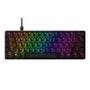 Teclado Mecânico Gamer HyperX Alloy Origins 60%, RGB, USB, HyperX Red Switch, Design Compacto, Anti-Ghosting, US, Preto - 4P5N4AA#ABA
