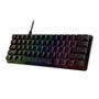 Teclado Mecânico Gamer HyperX Alloy Origins 60%, RGB, USB, HyperX Red Switch, Design Compacto, Anti-Ghosting, US, Preto - 4P5N4AA#ABA