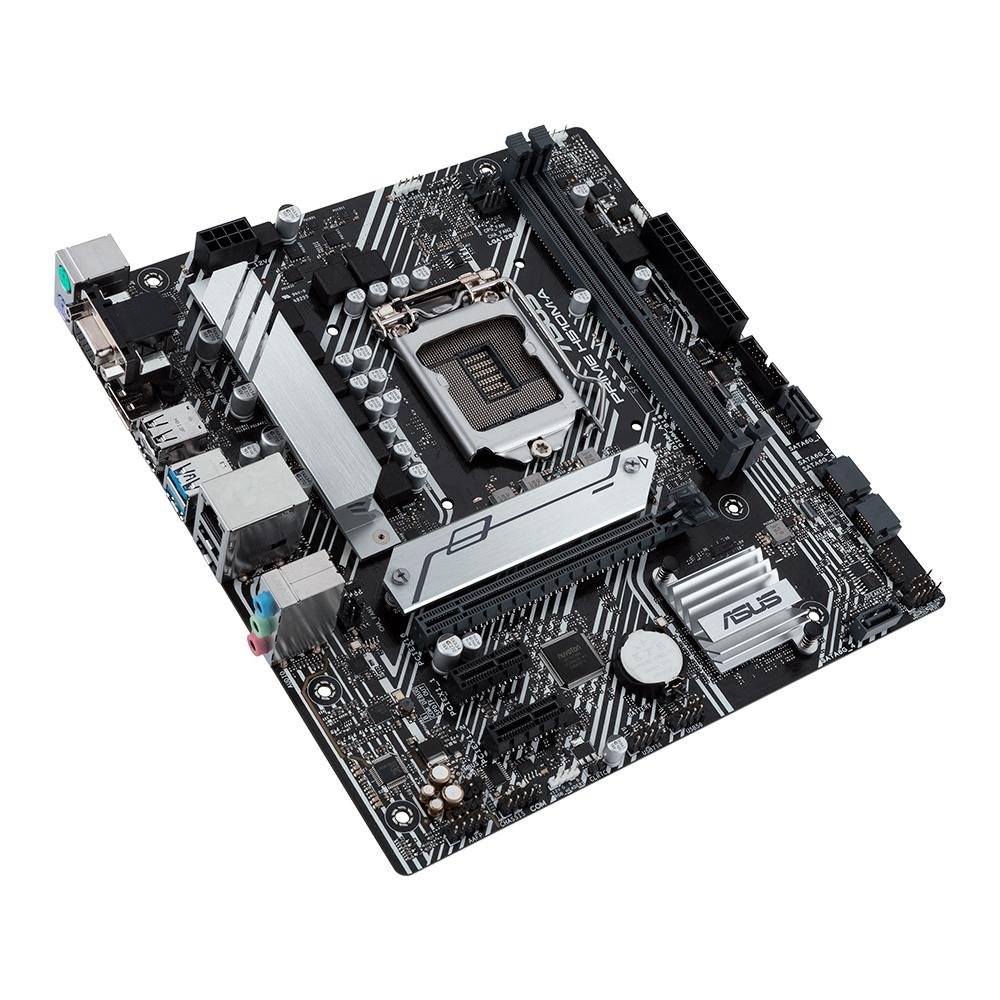 Placa-Mãe ASUS Prime H510M-A, Intel Socket LGA1200, microATX, DDR4, Preto - 90MB17C0-M0EAY0