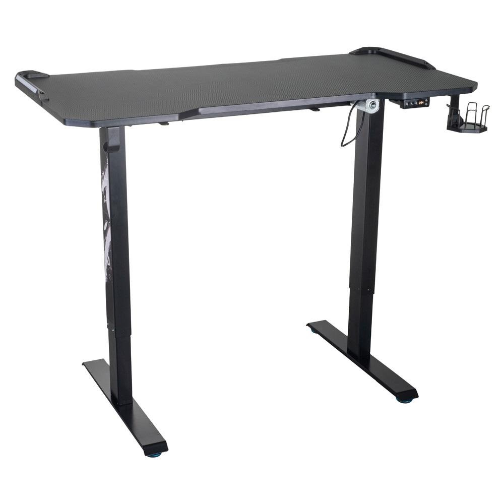 Mesa Gamer Husky Gaming Hailstorm 900, Preto, Regulagem de Altura Automática , Pré-set com Alturas, RGB - HGMQ011 Mesa Gamer Husky Gaming Hailstorm 900, Preto, Regulagem de Altura Automática , Pré-set com Alturas, RGB - HGMQ011