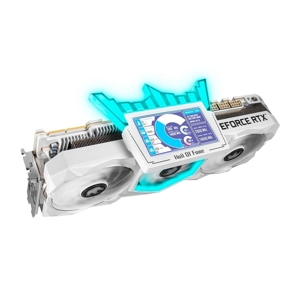Imagem 8 de 12 do produto Placa de Vídeo GALAX GeForce RTX 3090 HOF Limited Edition, 19.5 Gbps, 24GB GDDR6X, Ray Tracing, DLSS - R6X, Ray Tracing, DLSS - 39NXM5MD3BNO
