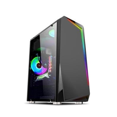 O Gabinete Gamer Brazil PC BPC-C8410 conta com uma incrível iluminação RGB, painel Lateral e Frontal em Vidro temperado, suporta os principais hardwar