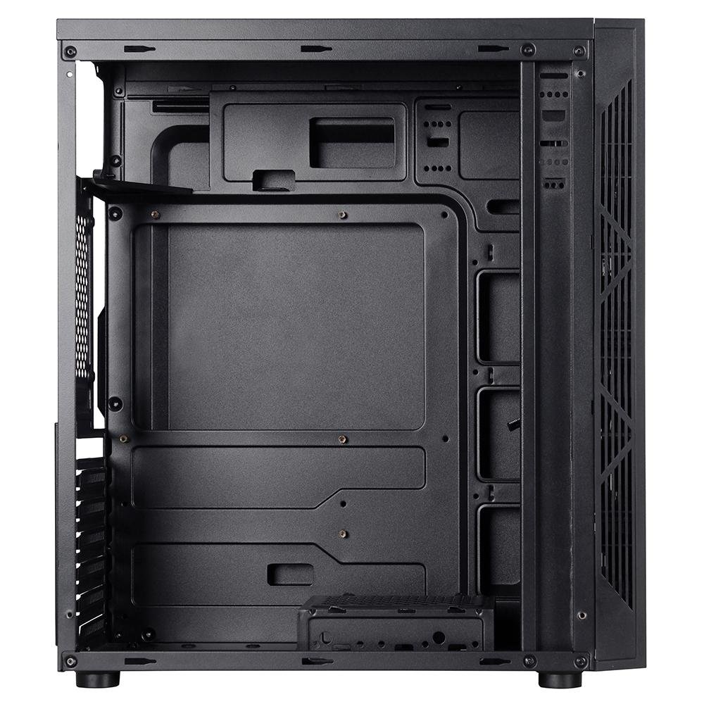 Imagem 5 de 5 do produto Gabinete Gamer T-Dagger RGB, Mid Tower, Lateral em Acrílico, Preto - TGC-P03B