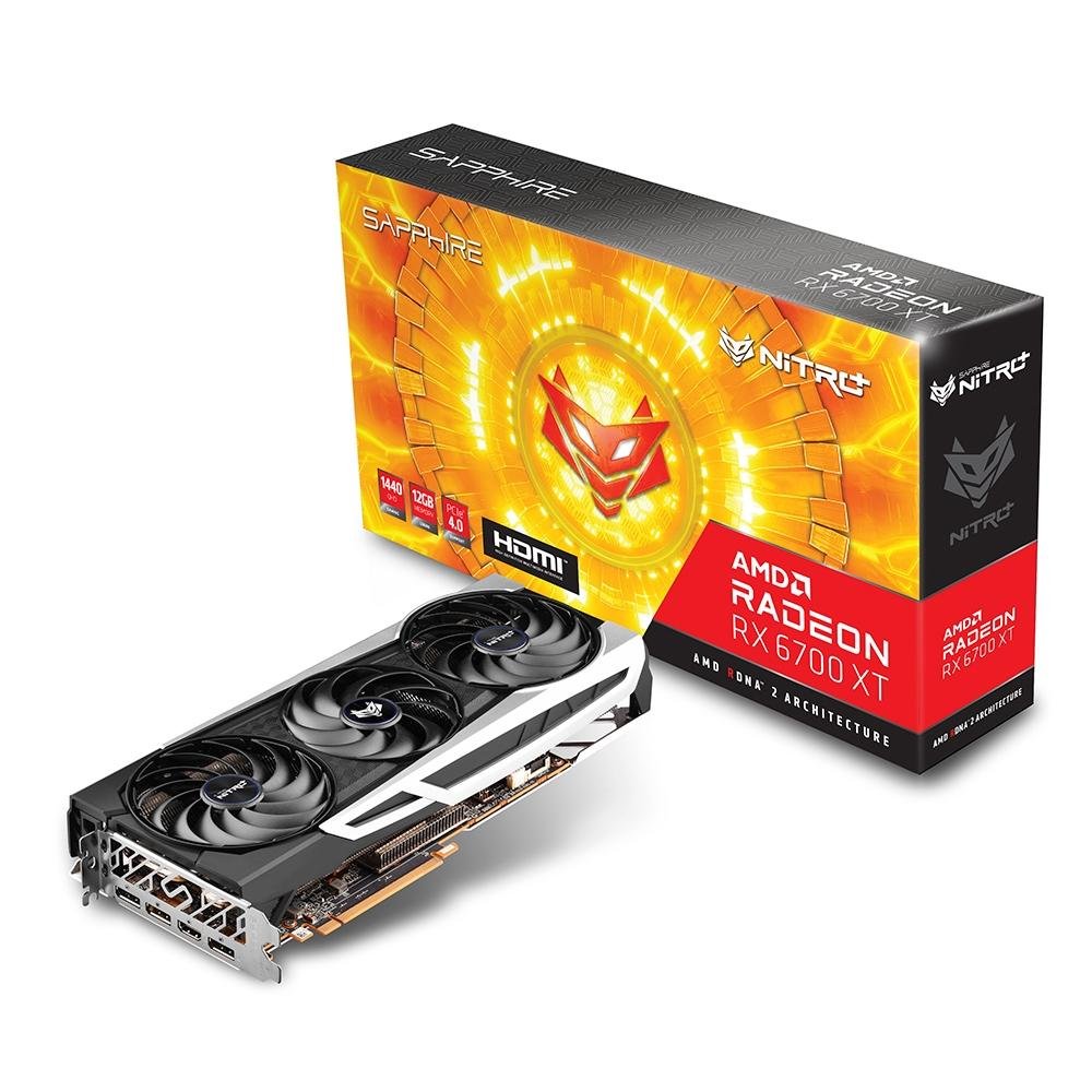 ぽん sapphire nitro+ radeon rx6700xt Placa de Vídeo RX 6700 XT Sapphire NITRO+ RADEON, 12GB - 11306-01