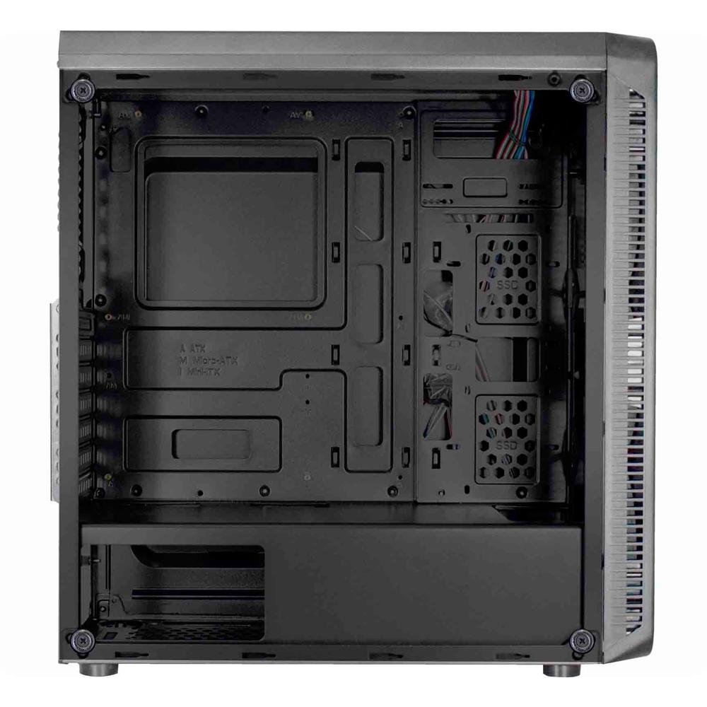 Imagem 2 de 6 do produto PC Gamer NTC Vulcano II AMD Ryzen 5 3400G, 8GB, 240GB SSD, Linux - 7156