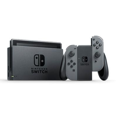 Nintendo Switch Cinza + 3 Jogos  Console de Videogame Nintendo