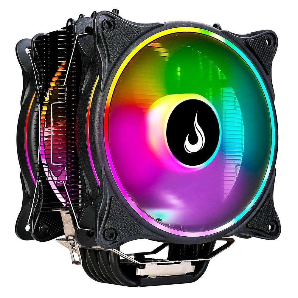 Imagem 4 de 8 do produto Air Cooler Rise Mode Winter Black, ARGB, AMD/Intel, 120mm, Preto - RM-ACW-01-ARGB