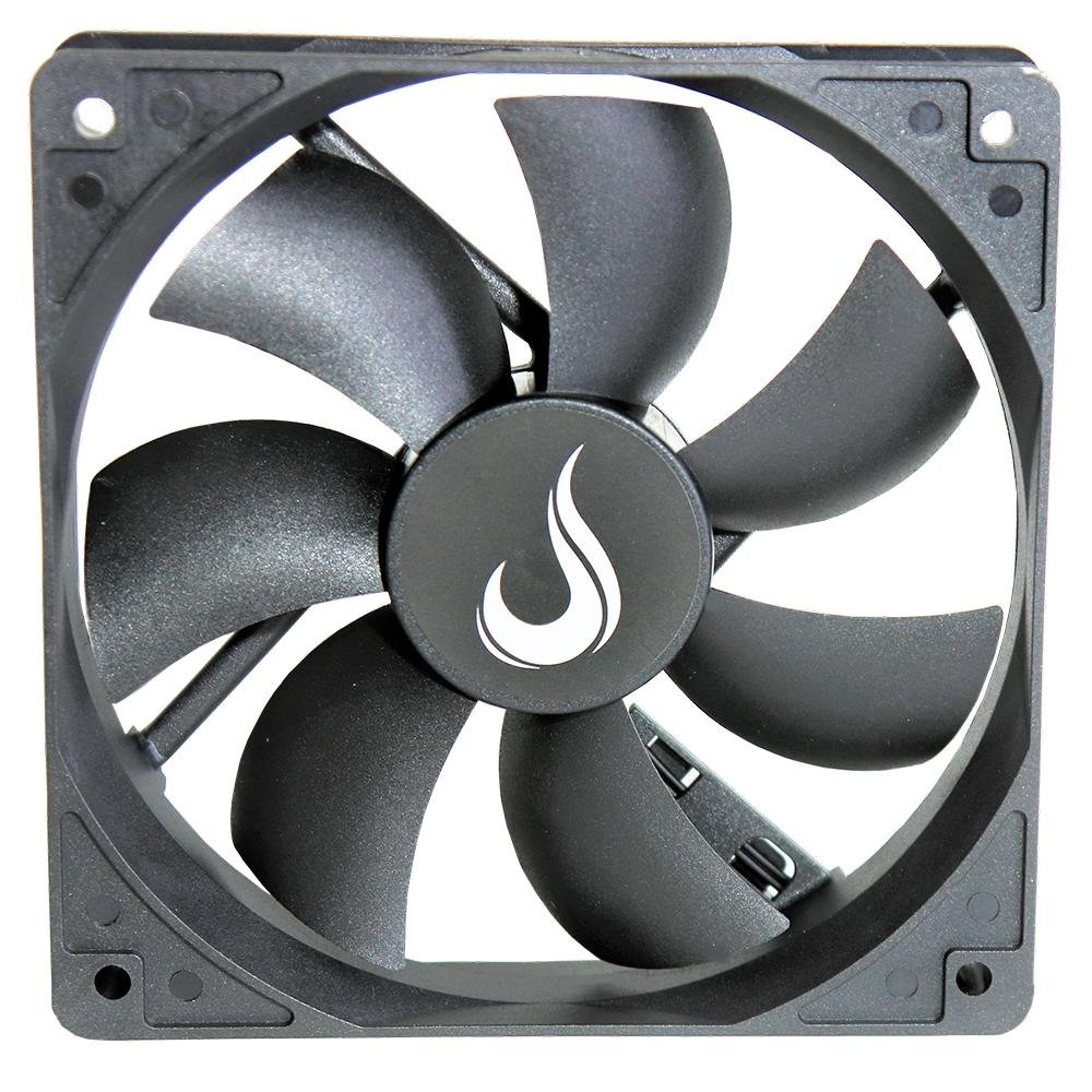 Imagem 8 de 8 do produto Ventoinha Rise Mode, 120mm, Preto - RM-BK-01-FB