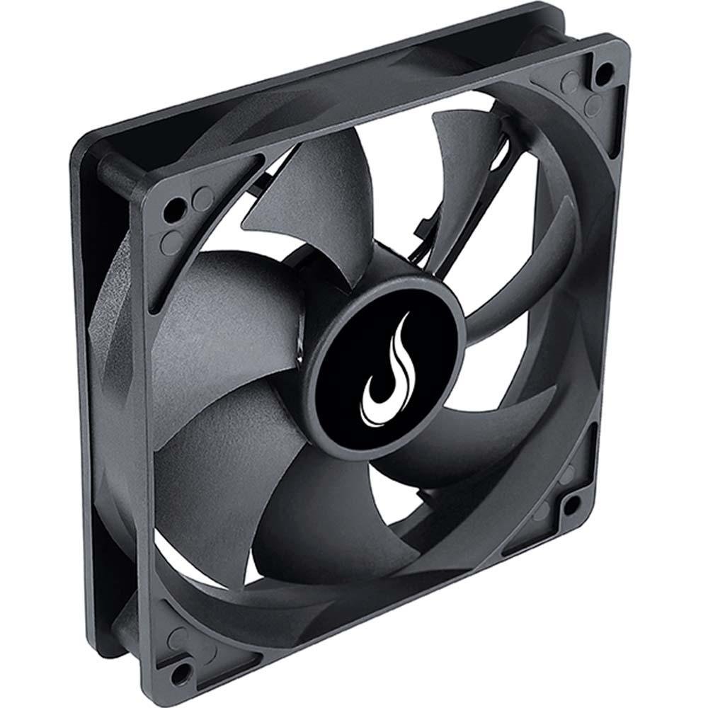 Ventoinha Rise Mode, 120mm, Preto - RM-BK-01-FB Ventoinha Rise Mode, 120mm, Preto - RM-BK-01-FB