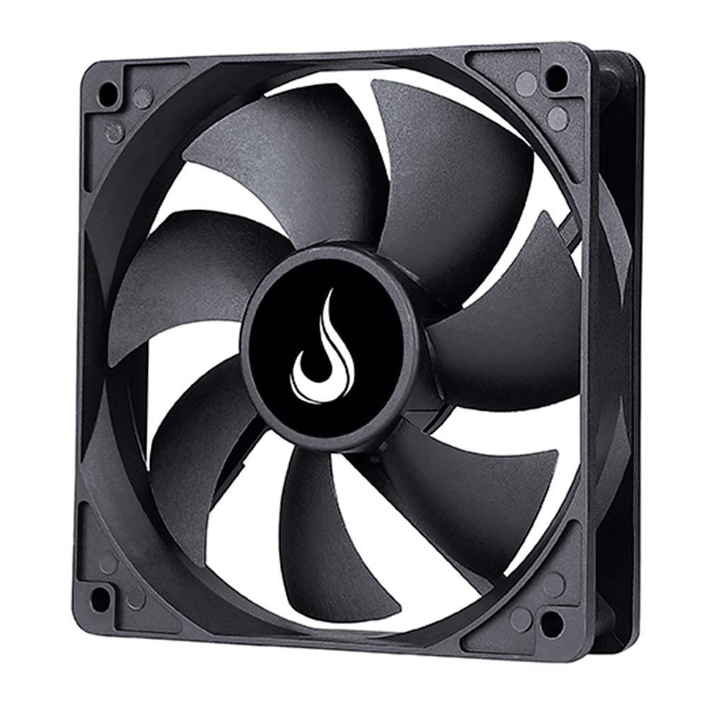 Ventoinha Rise Mode, 120mm, Preto - RM-BK-01-FB Ventoinha Rise Mode, 120mm, Preto - RM-BK-01-FB